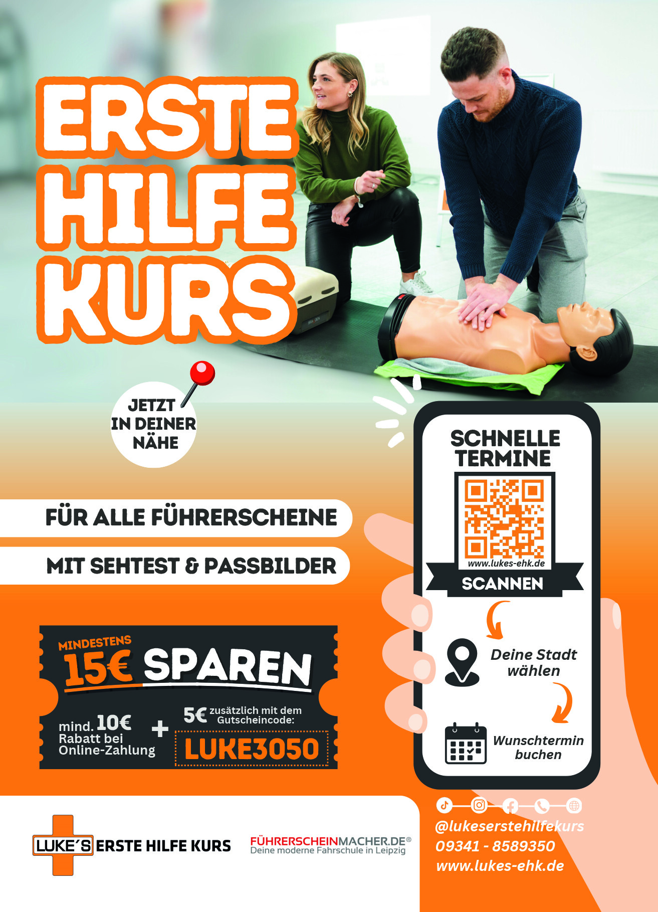 LUKE'S Erste Hilfe Kurs